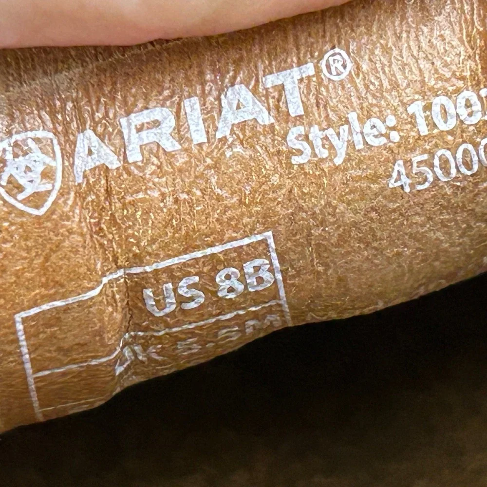 Ariat Cruiser Bit Loafers Womens 8B Sand Suede Slip On Shoes 10045000